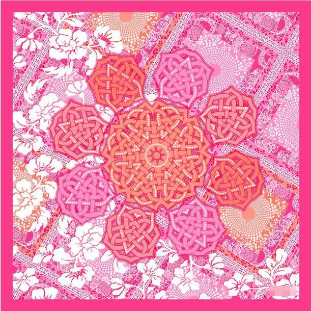 wholesale Print Silk Scarf factory