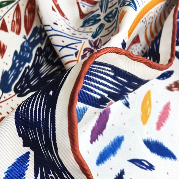 Silk Twill Scarf 