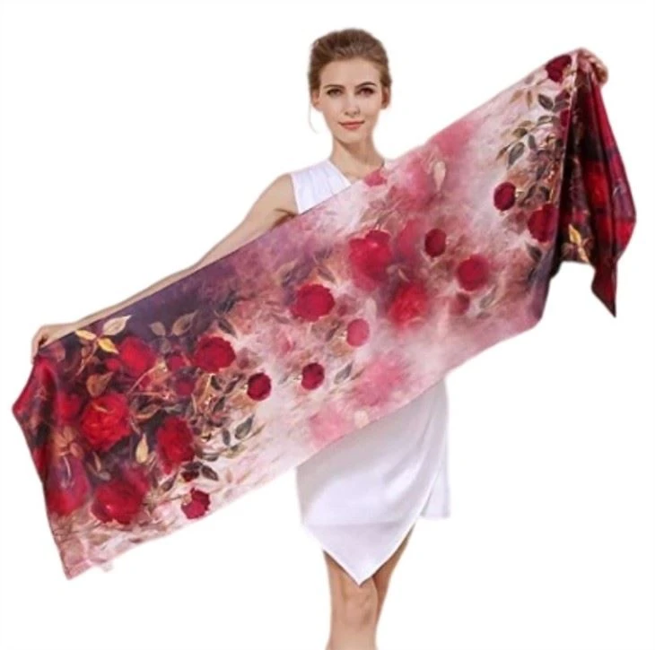 Customize Lady Silk Scarf