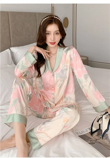 Custom New Silk Ins Style Home Wear pidžama za žene